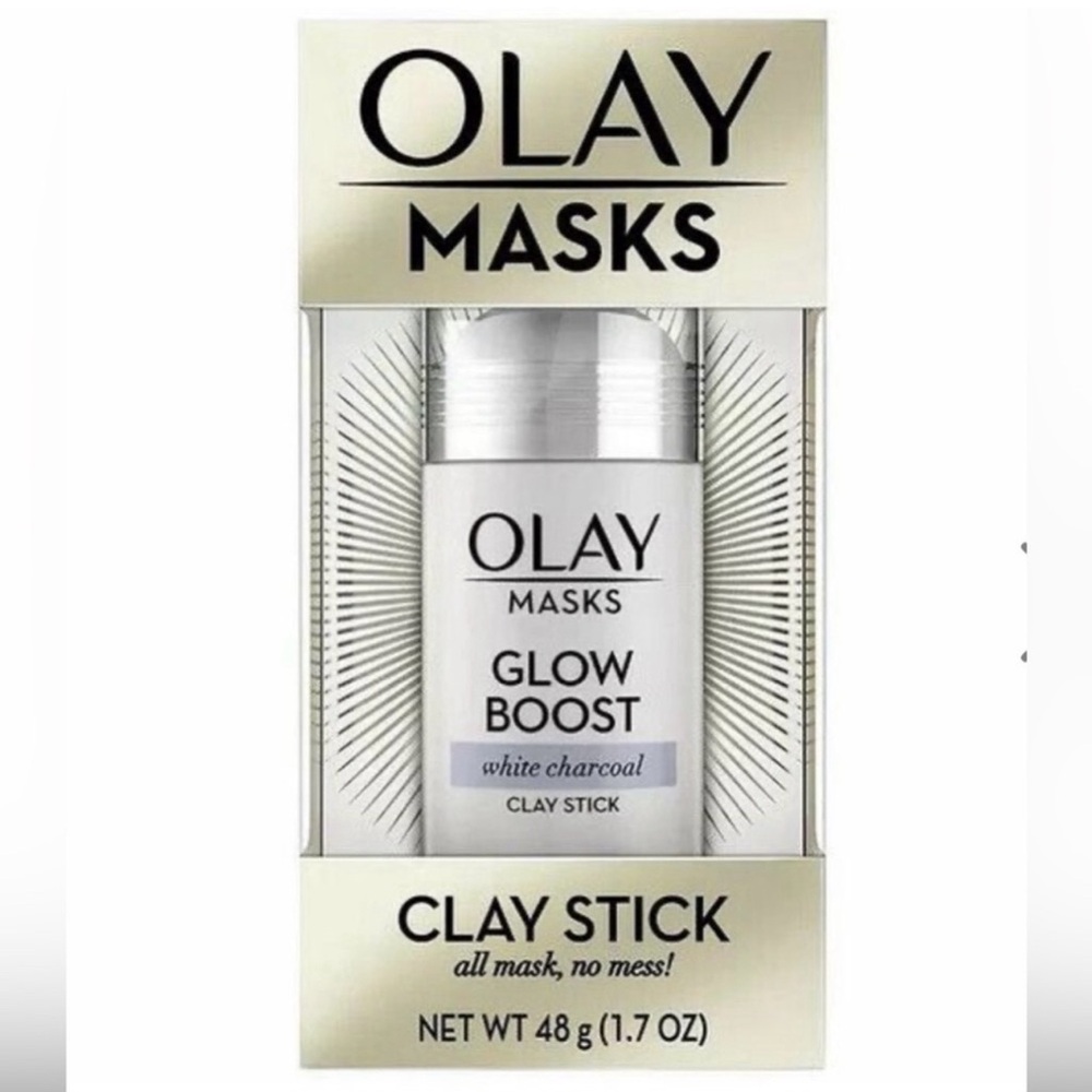 Olay Glow Boost White Charcoal Clay Face Mask Stick